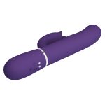 PRETTY LOVE - Gigi dark purple, 7 thumping functions 7 licking modes - obrazek 8
