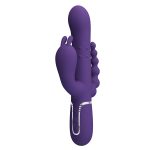 PRETTY LOVE - Cammy Dark Purple, Twinkled Tenderness, 7 thumping functions 7 vibration functions 4 rolling functions - obrazek 3