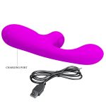 PRETTY LOVE - Skylar Purple, 10 vibration functions 9 speed levels 10 thumping functions - obrazek 9