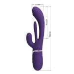 PRETTY LOVE - Shonia Dark Purple, Twinkled Tenderness, 7 thumping functions 7 vibration functions - obrazek 7