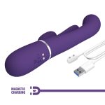 PRETTY LOVE - Shonia Dark Purple, Twinkled Tenderness, 7 thumping functions 7 vibration functions - obrazek 9