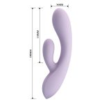 ROSOLYN, 10 vibration functions , USB rechargeable, Silicone - obrazek 8