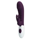 PRETTY LOVE - Naughty Bunny 30 functions Dark Purple - obrazek 3