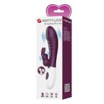 PRETTY LOVE - Naughty Bunny 30 functions Dark Purple - obrazek 11