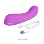 PRETTY LOVE - DJ DICK, 10 vibration functions, Magnetic USB charging - obrazek 8