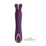 PRETTY LOVE - DJ RABBIT, 10 vibration functions, Silicone, Magnetic USB charging - obrazek 8