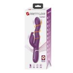 Pretty Love Laursen Dark Purple Waving & Vibrating Rabbit Vibrator - obrazek 11