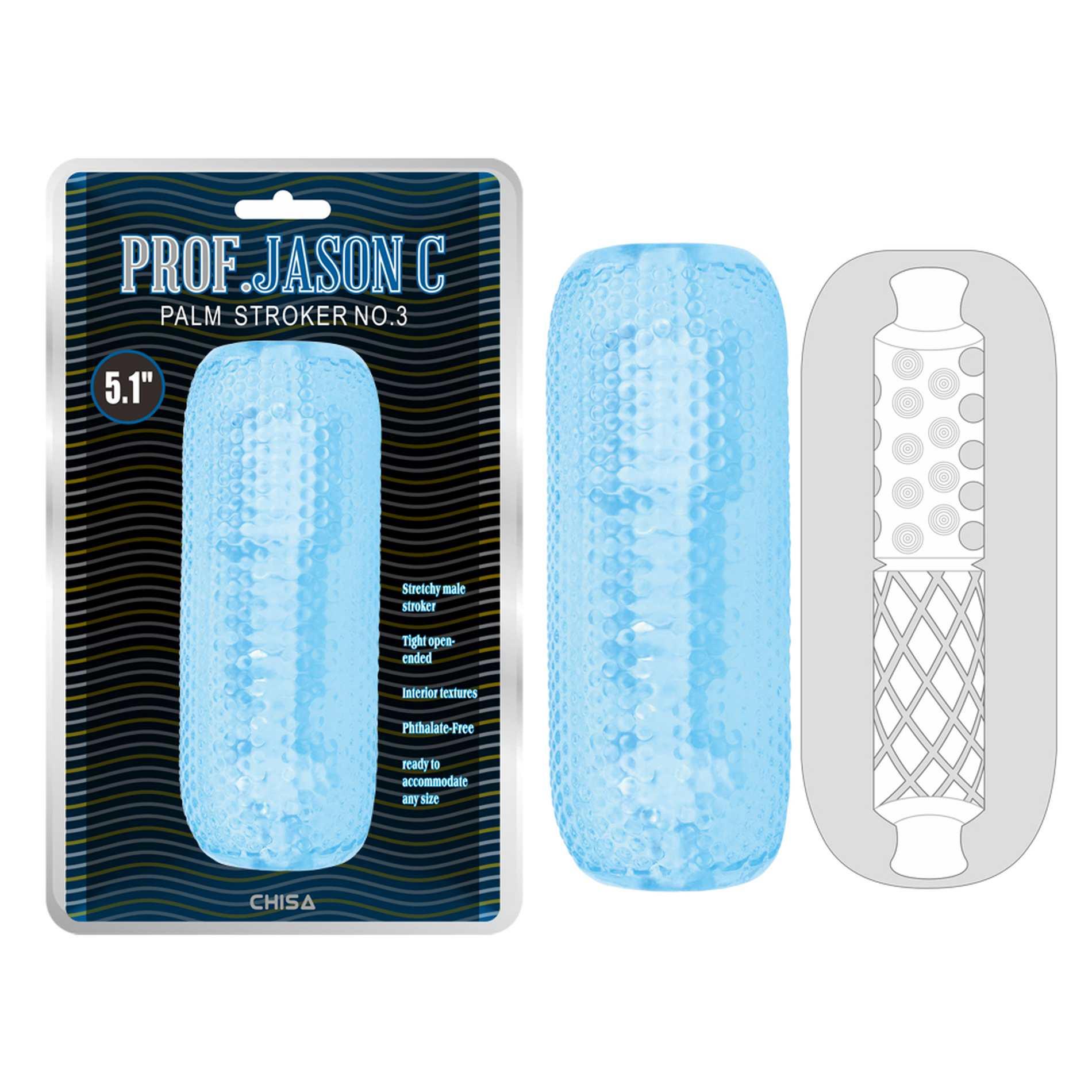 CN-370838279 Palm Stroker No.3-Blue - obrazek 1