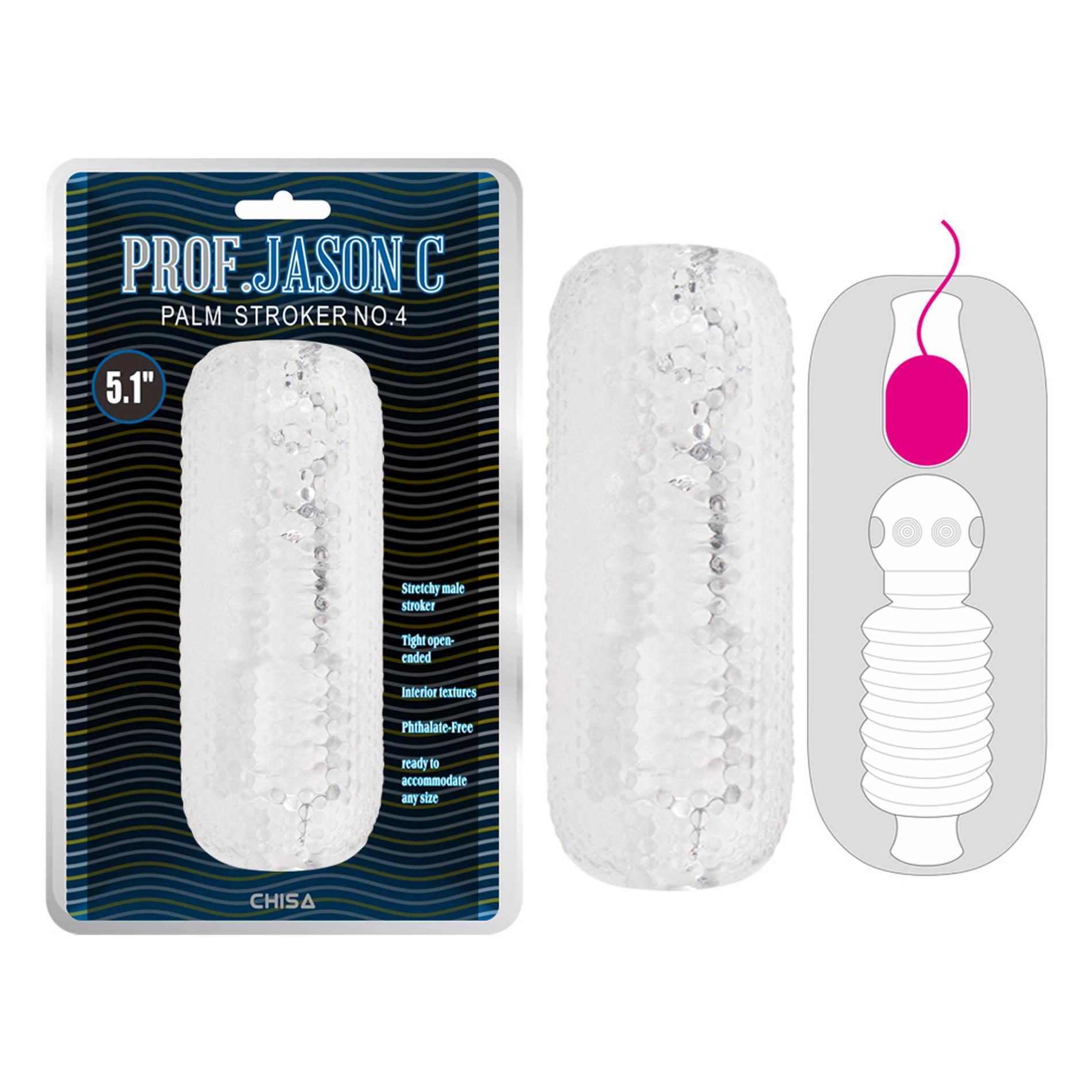 CN-370838280 Palm Stroker No.4-Clear - obrazek 1