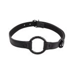 Black Metal O-ring Gag - obrazek 2