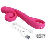 PRETTY LOVE - Love Romance Beau Snail Rabbit – Hot Pink - obrazek 8