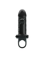 PRETTY LOVE - ROMANCE - VIBRATING PENIS SLEEVE BLACK - obrazek 3